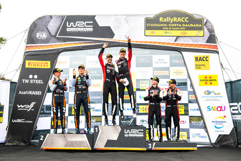 Toyota completa el doblete en el Mundial de Rallys 9 Motor16 RALLY CATALUNYA 6 Motor16