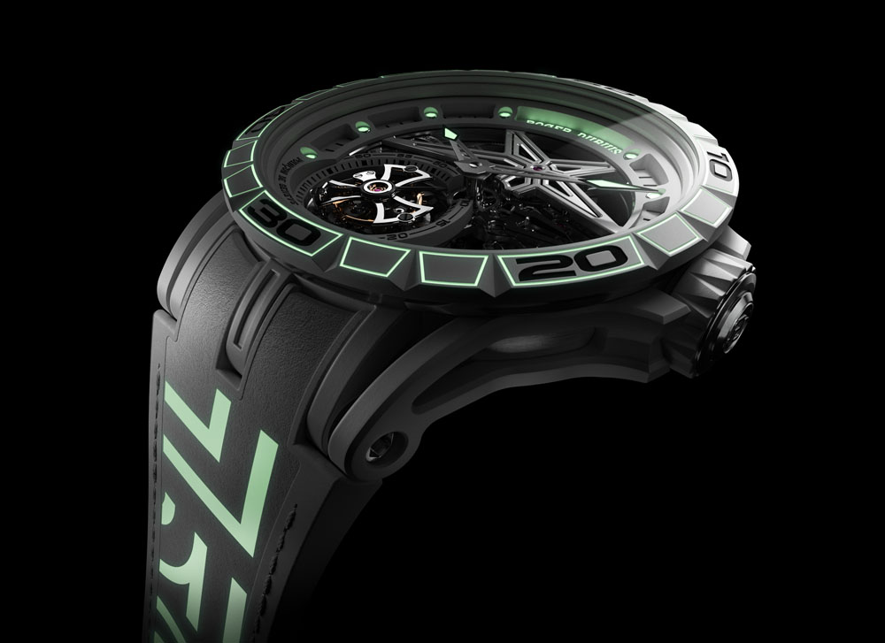 La última obra de arte de Roger Dubuis, un reloj de carreras 3 Motor16 Reloj Roger Dubuis Excalibur Spider Pirelli.
