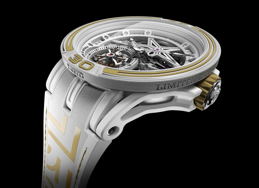 La última obra de arte de Roger Dubuis, un reloj de carreras 5 Motor16 Reloj Roger Dubuis Excalibur Spider Pirelli 2 1 Motor16