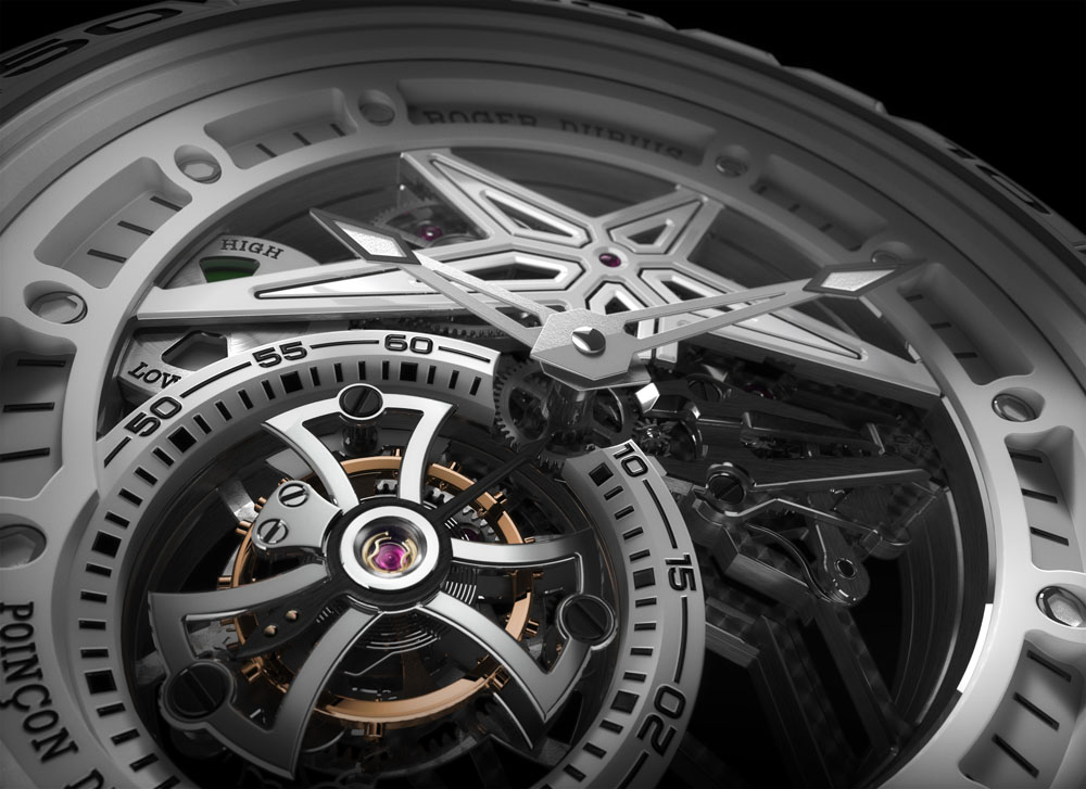 La última obra de arte de Roger Dubuis, un reloj de carreras 6 Motor16 Reloj Roger Dubuis Excalibur Spider Pirelli 3 1 Motor16