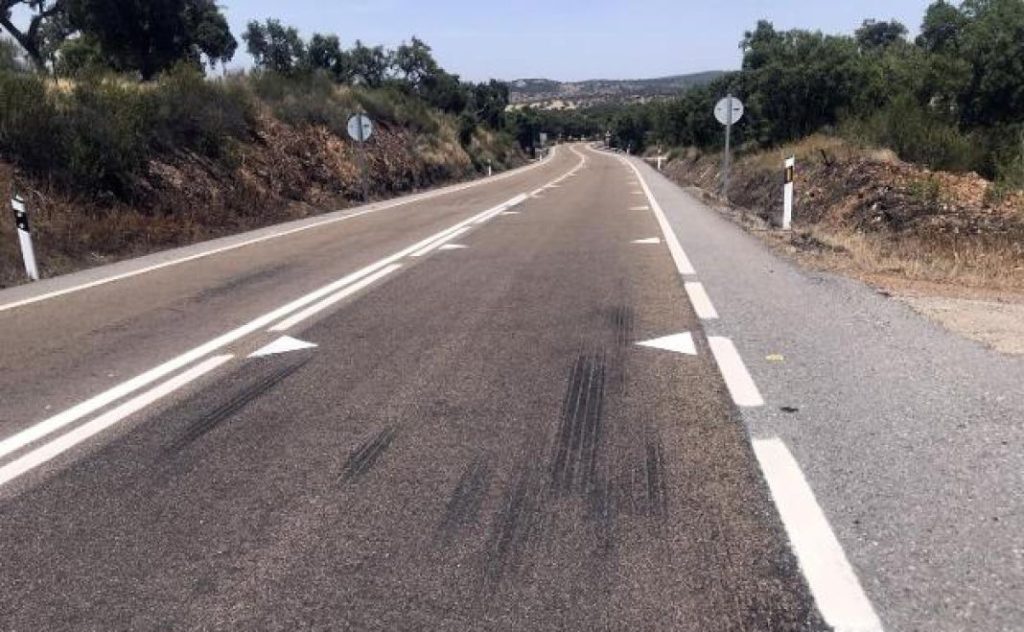 Estas son las nuevas marcas viales que ha implantado la DGT en las carreteras 97 Motor16 vial