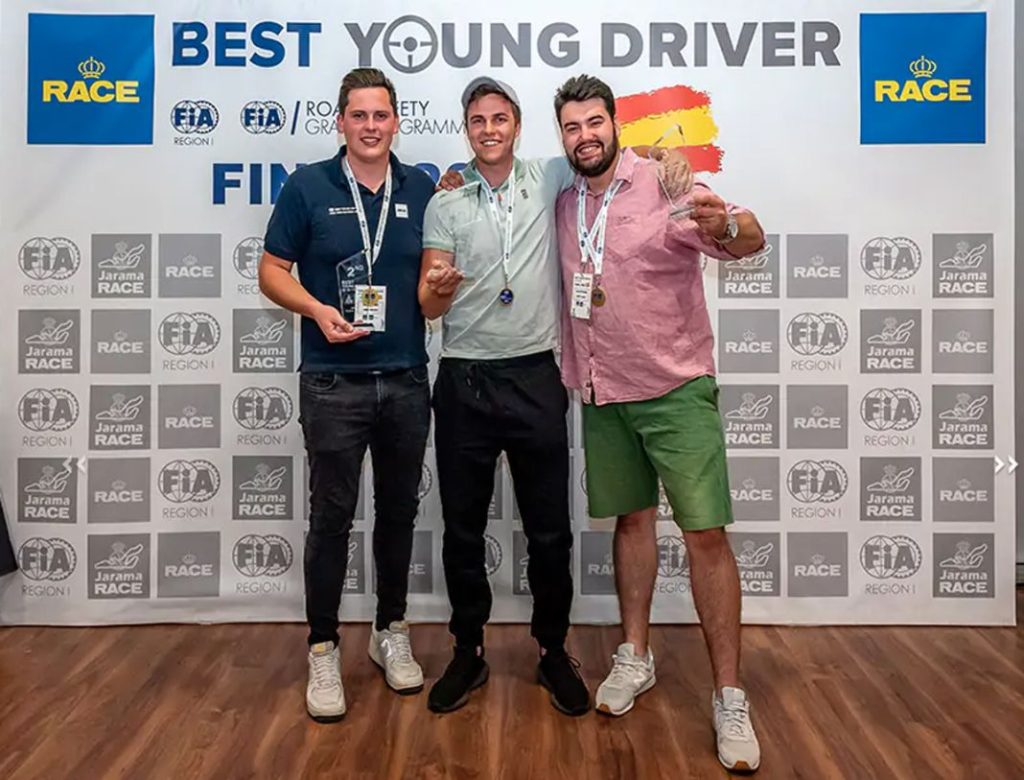 El mejor conductor joven de Europa, elegido en España 12 Motor16 mejor conductor joven europa 202212 1 Motor16