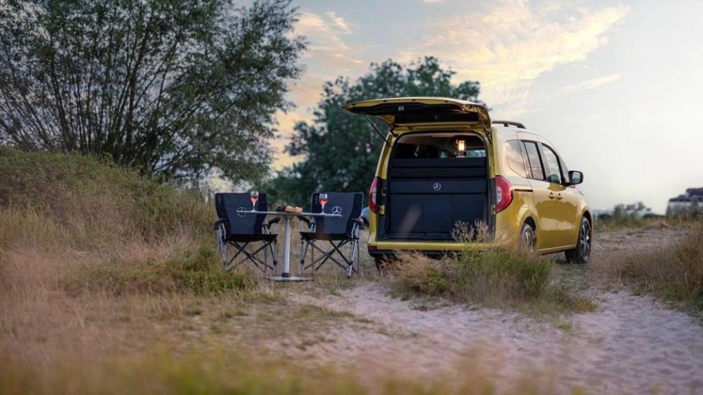 Mercedes EQT Marco Polo, un cámper para contemplar las estrellas 9 Motor16 Camper