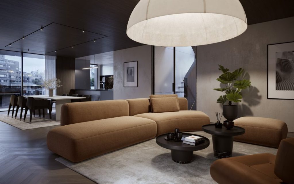 La casa más lujosa de Tokio la ha diseñado Aston Martin 2 Motor16 No. 001 Minami Aoyama casa Aston Martin. Imagen interior.