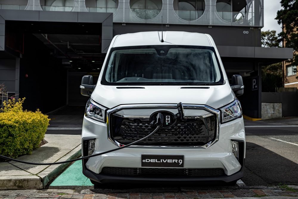 LDV aterriza en Australia con dos nuevos vehículos comerciales eléctricos 5 Motor16 LDV eDeliver 9. Imagen frontal.