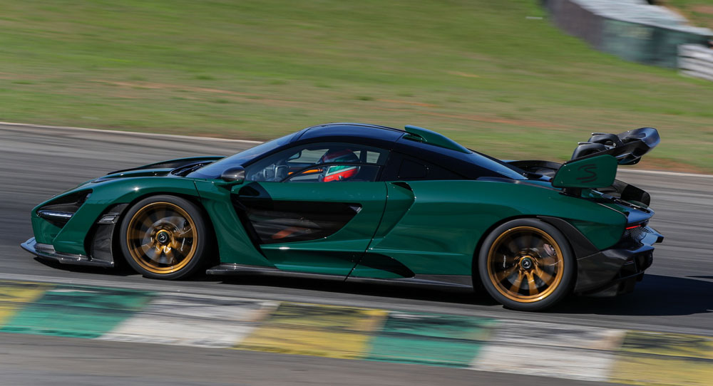 McLaren Senna récord en Interlagos. Imagen movimiento.