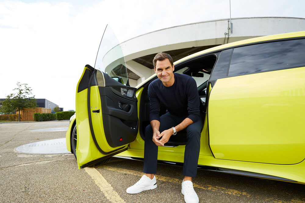 Roger Federer vende su flamante Mercedes-AMG GT 63 S E Performance 5 Motor16 2022 Roger Federer Mercedes AMG GT 63 S E Performance 18 1 Motor16