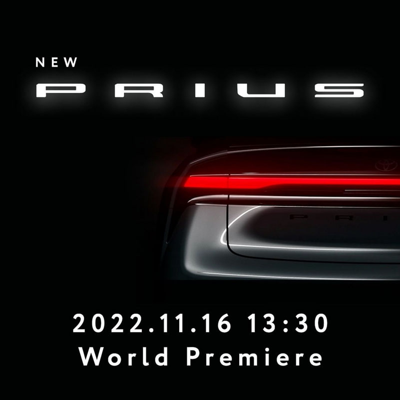 Toyota Prius 5 Generación Teaser