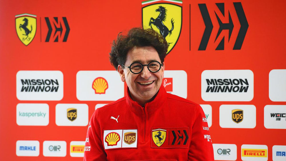 2022 Ferrari Mattia Binotto. Imagen.