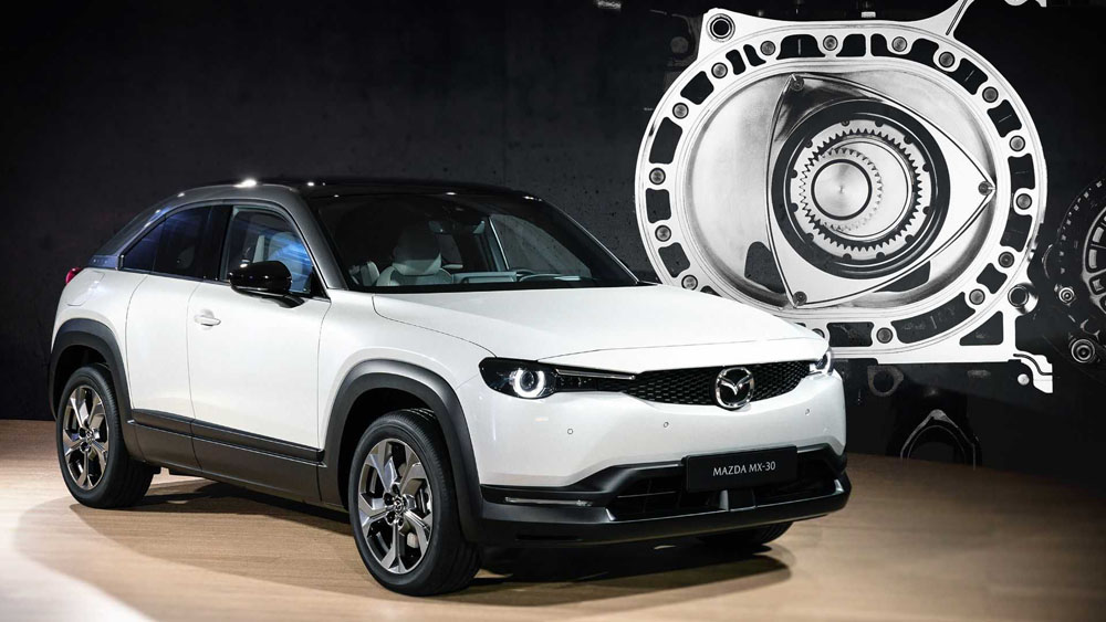 Mazda MX-30 Wankel. Imagen