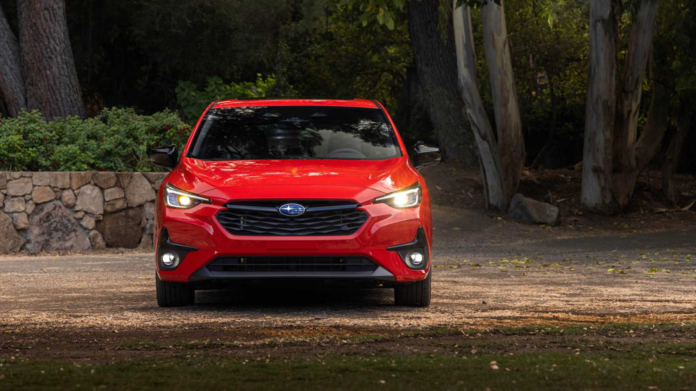 Subaru Impreza: esta es su sexta generación 3 Motor16 2023 Subaru Impreza. Imagen estática frontal.