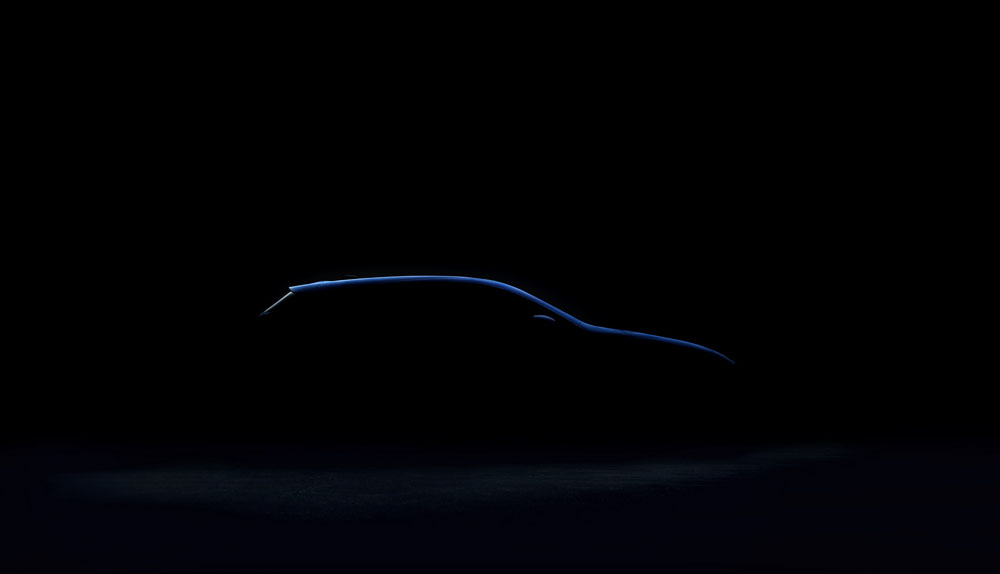 Subaru Impreza 2023. Imagen silueta.