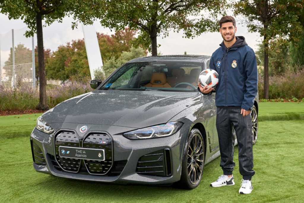 Los nuevos coches del Real Madrid: todos BMW 100% eléctricos 5 Motor16 Asensio1BMW Real Madrid Motor16