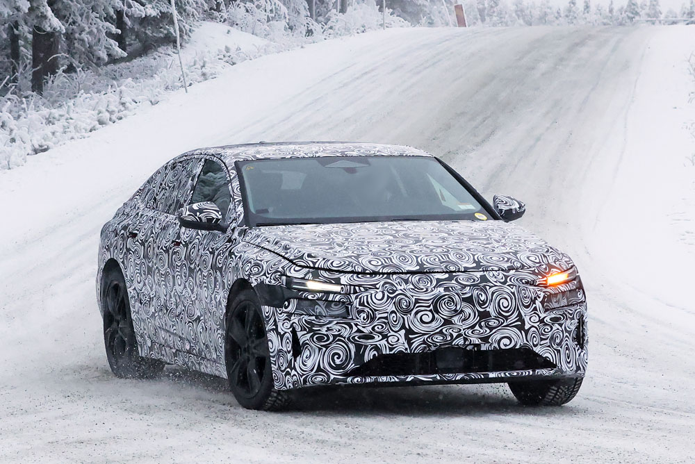 El Audi A6 e-tron ya tiene cara y 'ojos' 4 Motor16 Audi A6 e tron production lights 1 1 Motor16