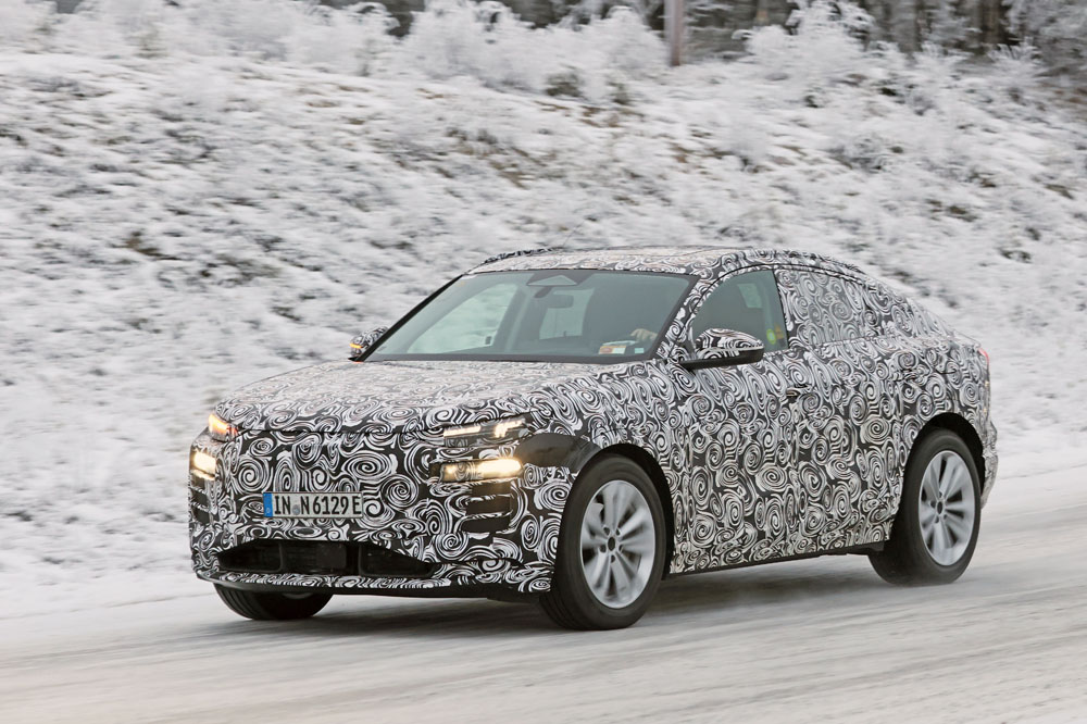 Audi Q6 e tron Sportback winter 13 Motor16