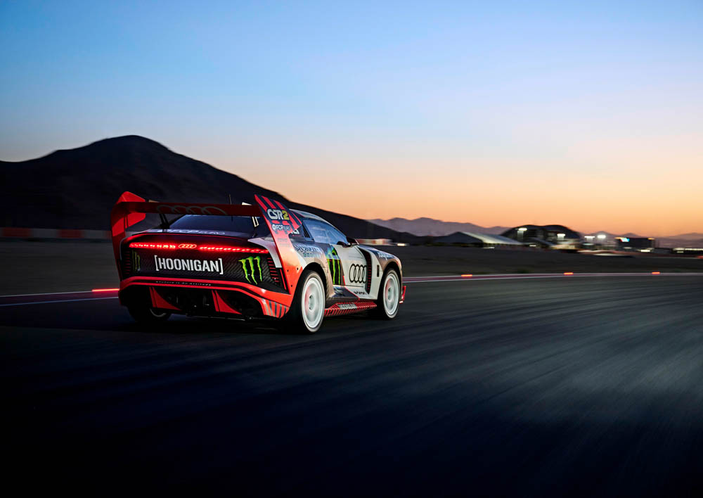 Audi S1 e tron quattro Hoonitron de Ken Block 7 1 Motor16