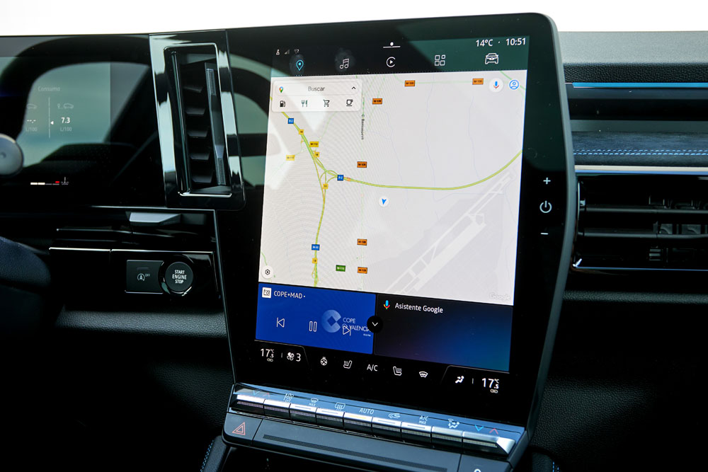 Prueba Renault Austral Techno Alpine Mild Hybrid 160 CV, un SUV para una nueva era 9 Motor16 Austral 1 Motor16