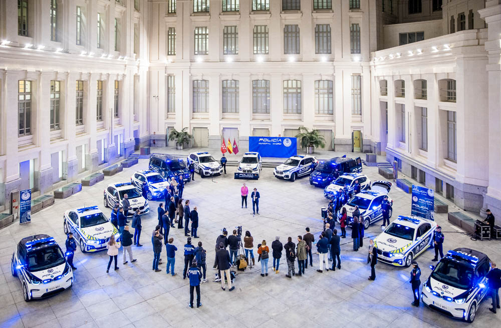 BMW entrega 169 coches a la Policia Municipal de Madrid 10 Motor16