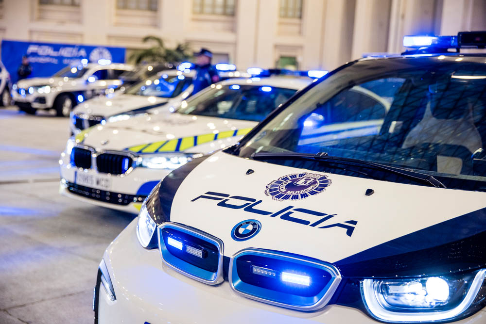 BMW entrega 169 coches a la Policia Municipal de Madrid 8 Motor16