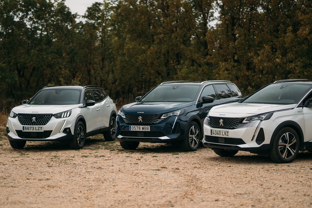 Gama SUV de Peugeot.
