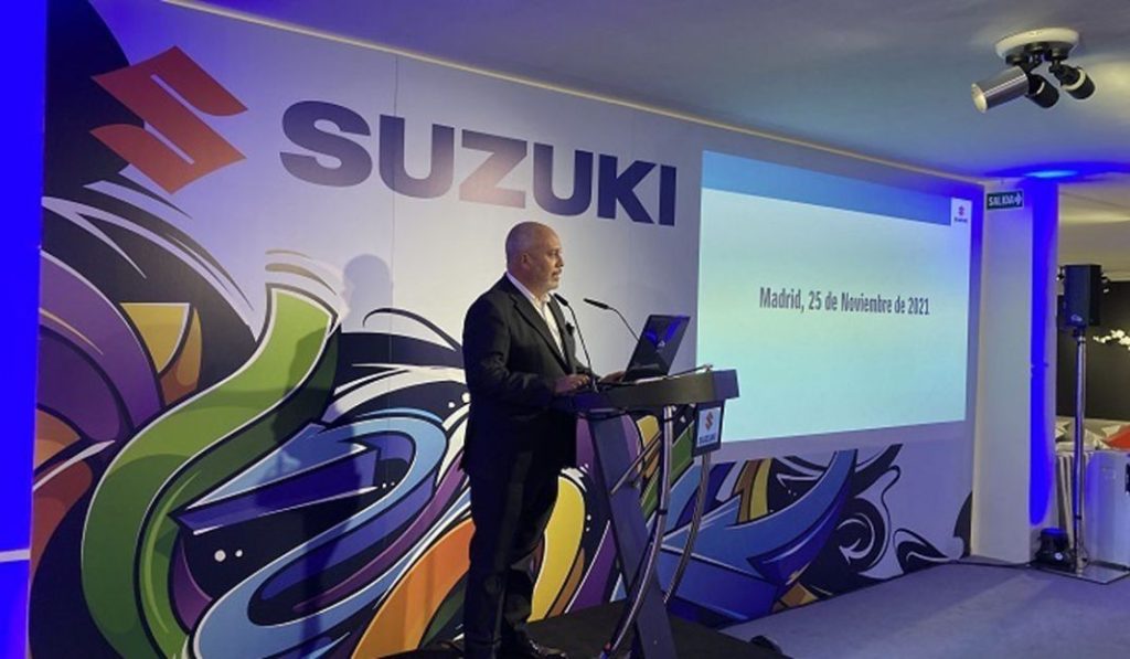 El precio "fuera de mercado" de los coches es otro peligro, avisa el presidente de Suzuki 1 Motor16 Juan López Frade, presidente de Suzuki Ibérica