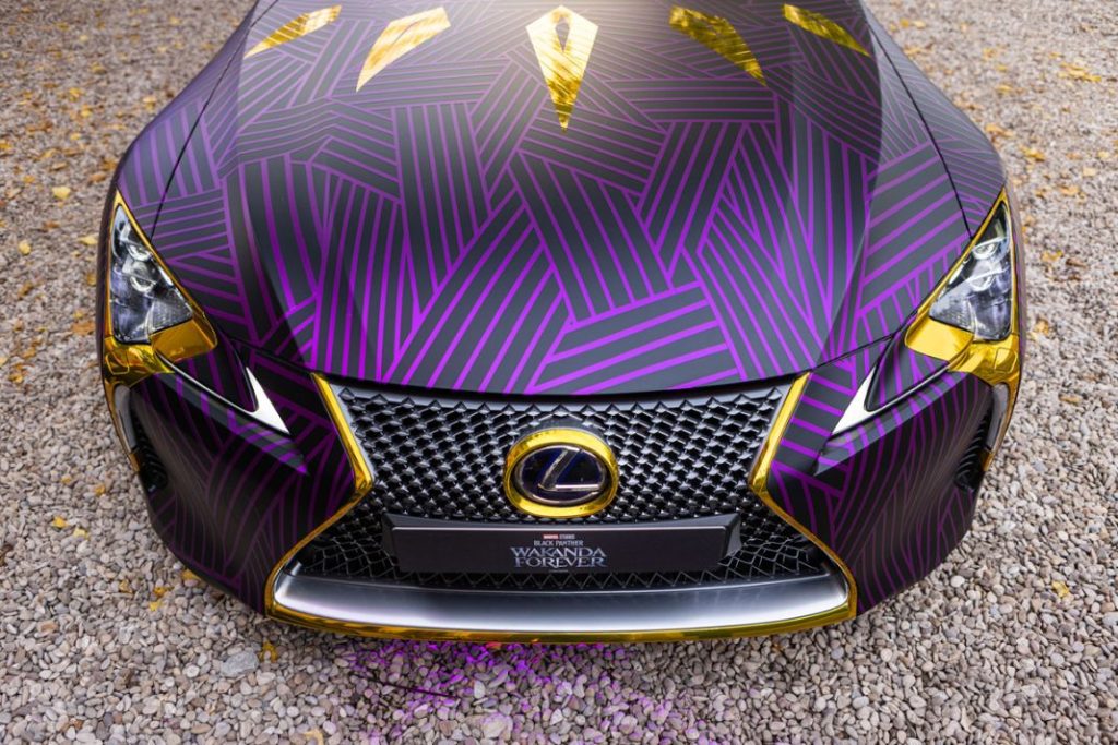 Lexus regresa al universo Marvel 12 Motor16 Lexus LC Black Panther Wakanda Forever11 Motor16