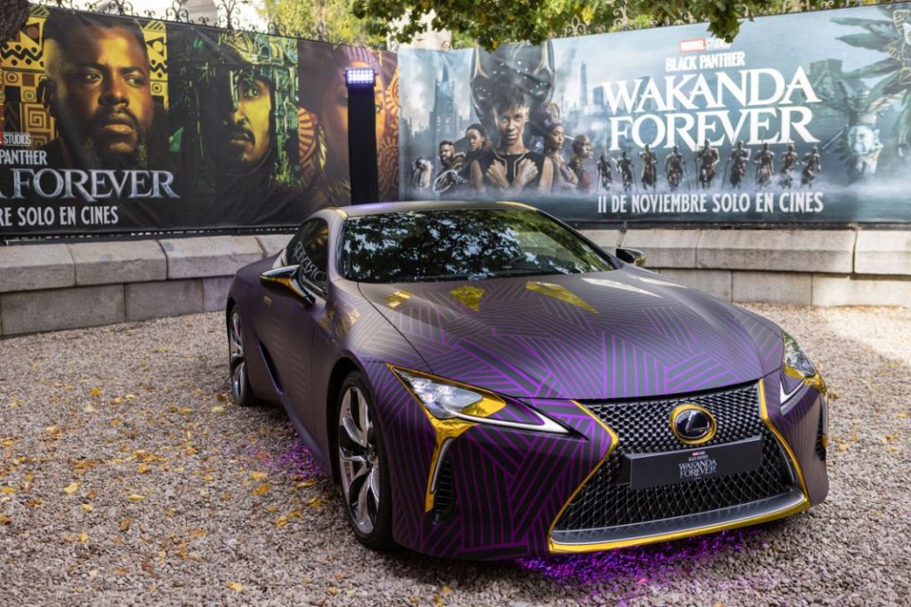 Lexus regresa al universo Marvel 13 Motor16 Lexus LC Black Panther Wakanda Forever12 1 Motor16