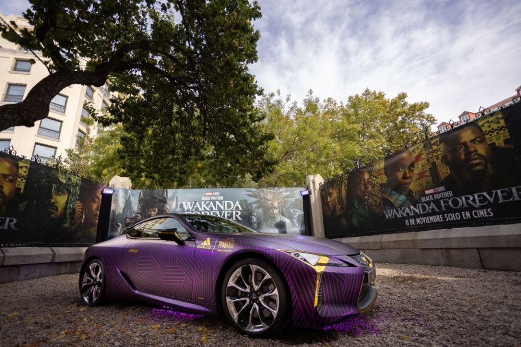 Lexus regresa al universo Marvel 14 Motor16 Lexus LC Black Panther Wakanda Forever13 1 Motor16