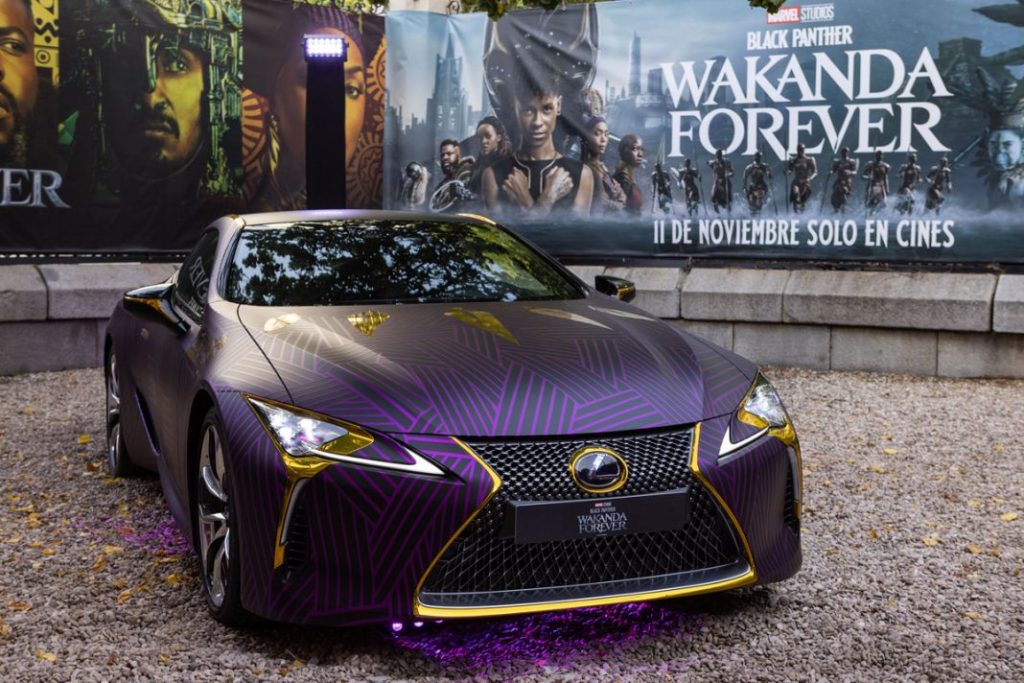 Lexus regresa al universo Marvel 15 Motor16 Lexus LC Black Panther Wakanda Forever14 Motor16