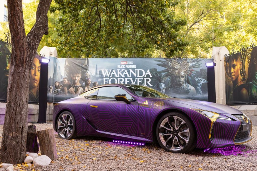Lexus regresa al universo Marvel 16 Motor16 Lexus LC Black Panther Wakanda Forever15 Motor16