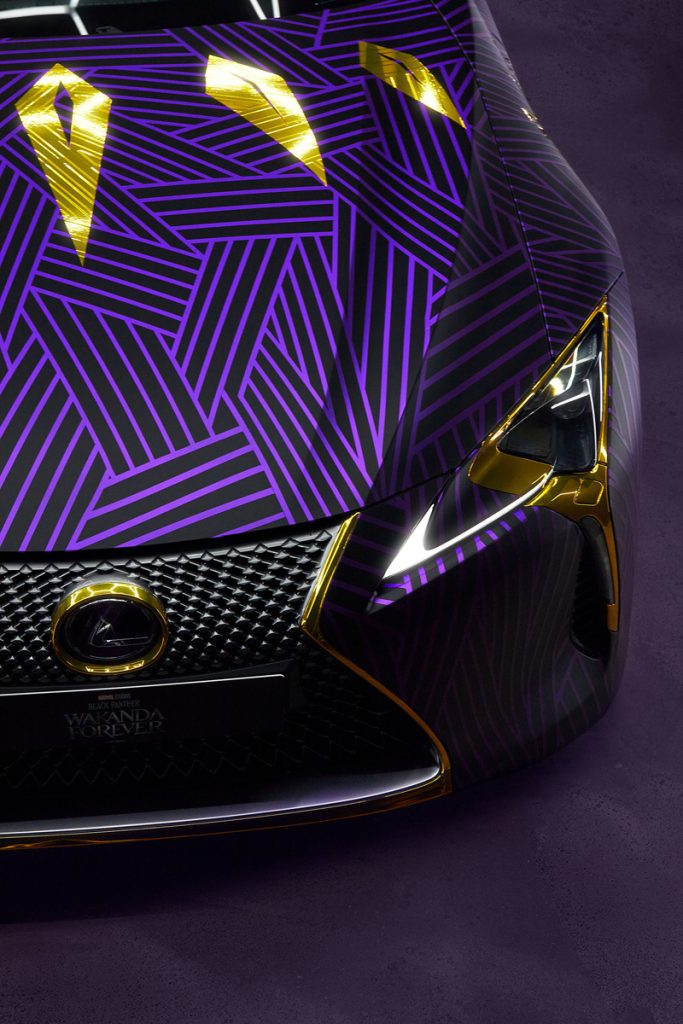 Lexus regresa al universo Marvel 18 Motor16 Lexus LC Black Panther Wakanda Forever17 Motor16