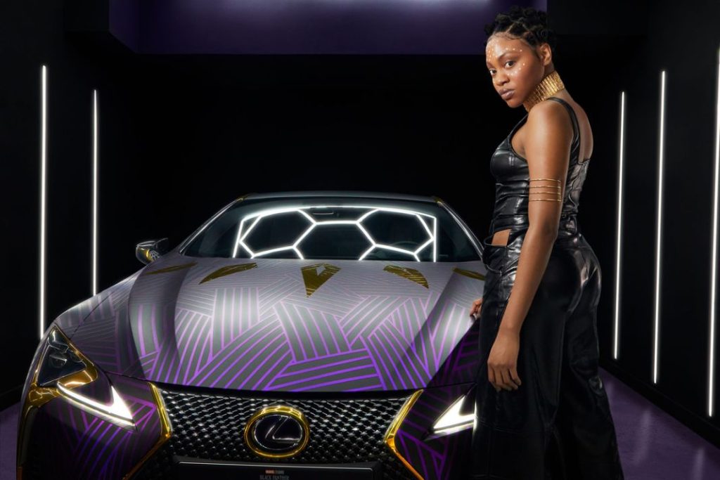 Lexus regresa al universo Marvel 23 Motor16 Lexus LC Black Panther Wakanda Forever22 Motor16