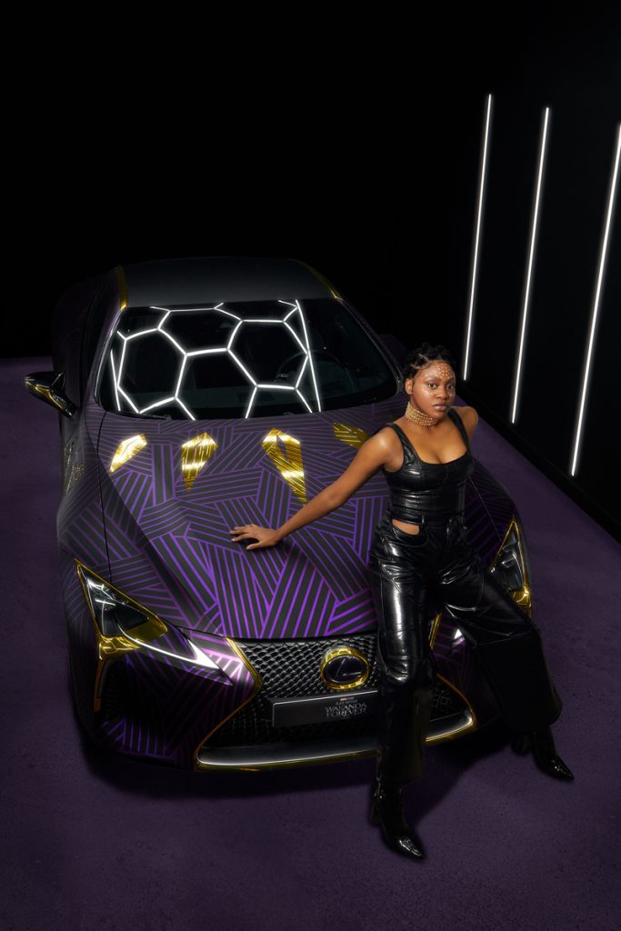Lexus regresa al universo Marvel 25 Motor16 Lexus LC Black Panther Wakanda Forever24 Motor16