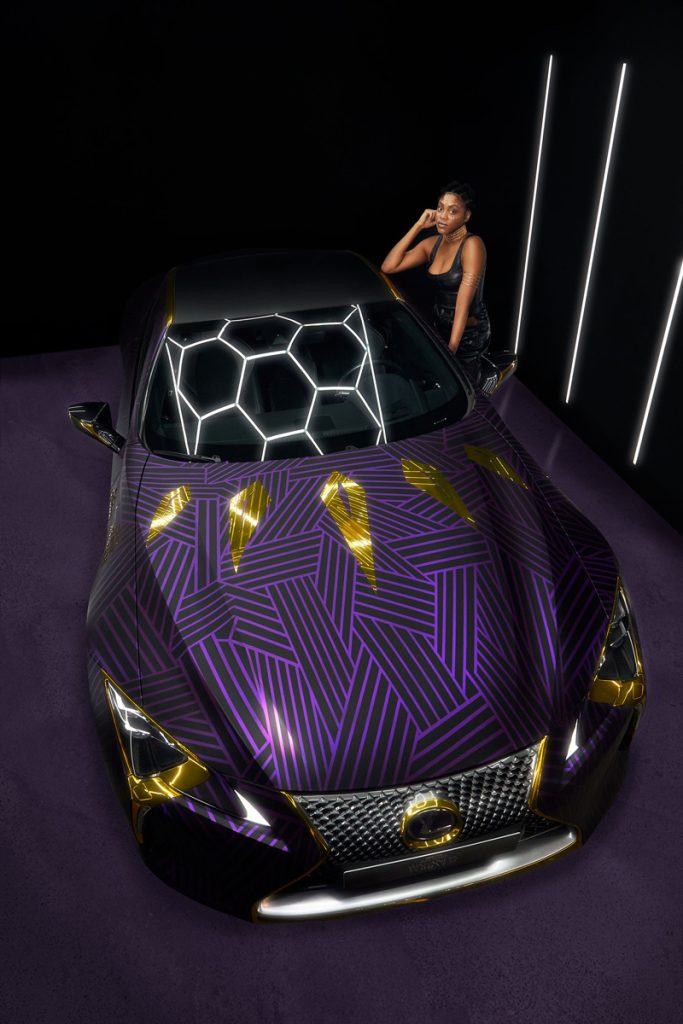 Lexus regresa al universo Marvel 26 Motor16 Lexus LC Black Panther Wakanda Forever25 Motor16