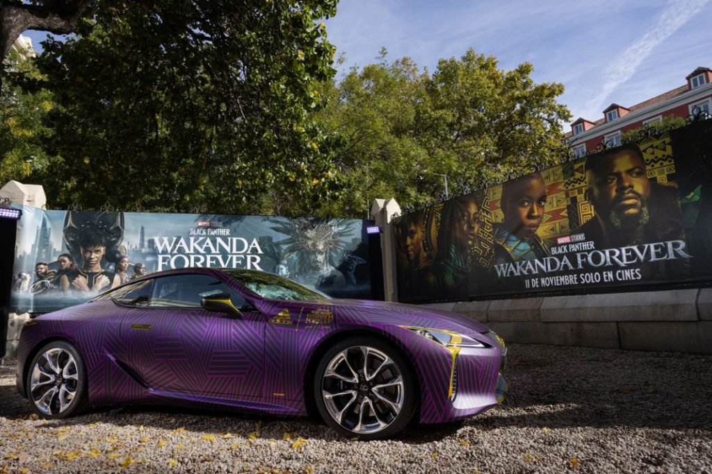 Lexus regresa al universo Marvel 4 Motor16 Lexus LC Black Panther Wakanda Forever3 Motor16