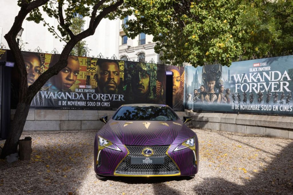 Lexus regresa al universo Marvel 5 Motor16 Lexus LC Black Panther Wakanda Forever4 Motor16