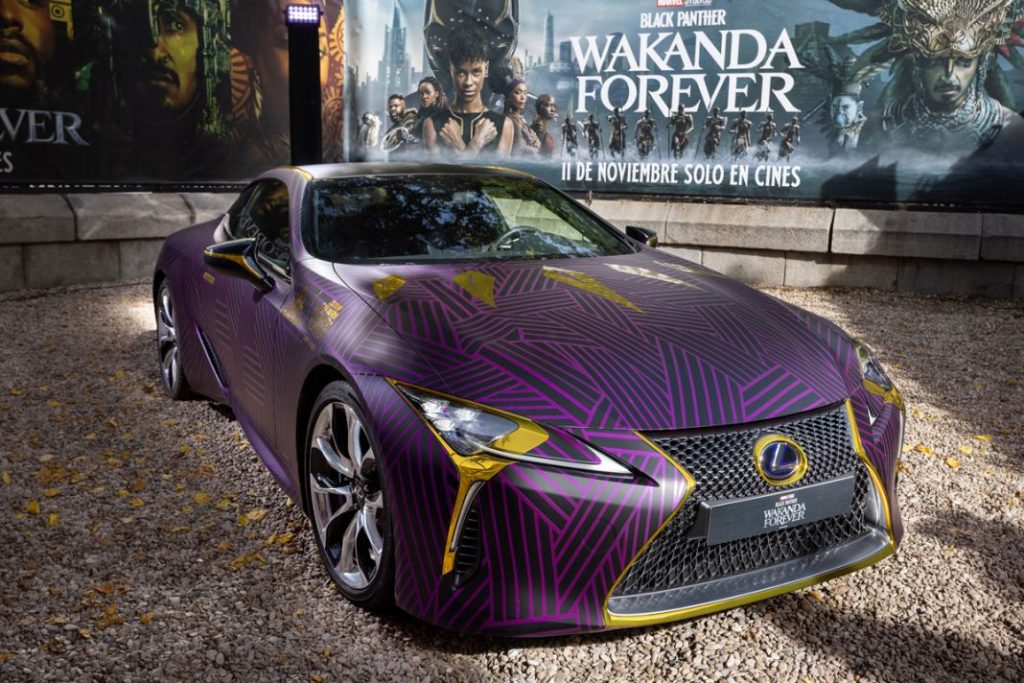 Lexus regresa al universo Marvel 6 Motor16 Lexus LC Black Panther Wakanda Forever5 Motor16