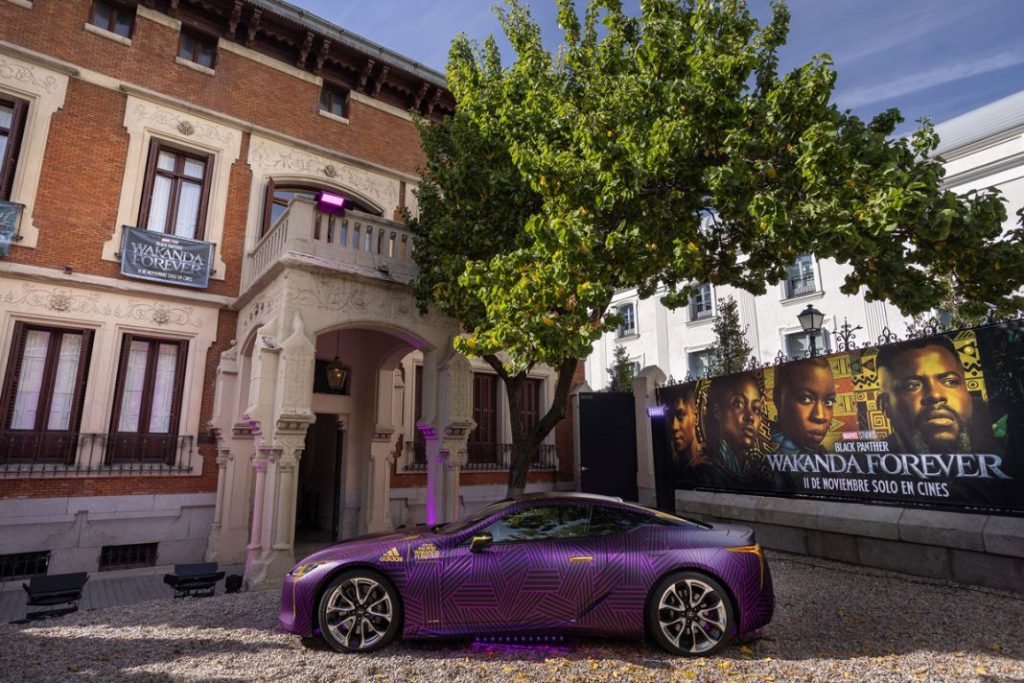 Lexus regresa al universo Marvel 8 Motor16 Lexus LC Black Panther Wakanda Forever7 Motor16