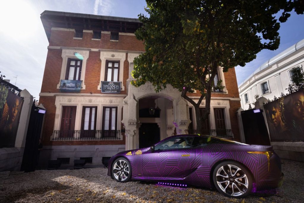 Lexus regresa al universo Marvel 10 Motor16 Lexus LC Black Panther Wakanda Forever9 Motor16