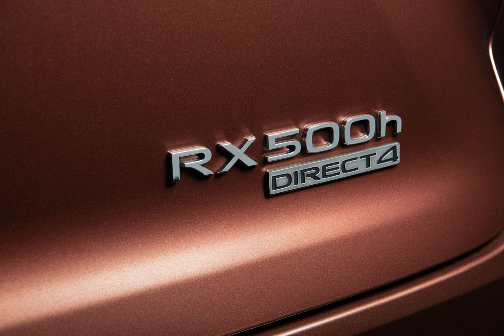 Lexus RX 500h.