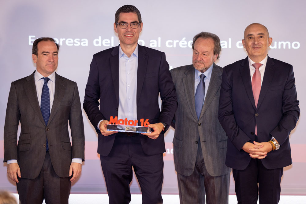 Premios Motor16: reconocimiento al autómovil, el motor del mundo 14 Motor16 Premios Motor16. Franck Vignard, Cetelem