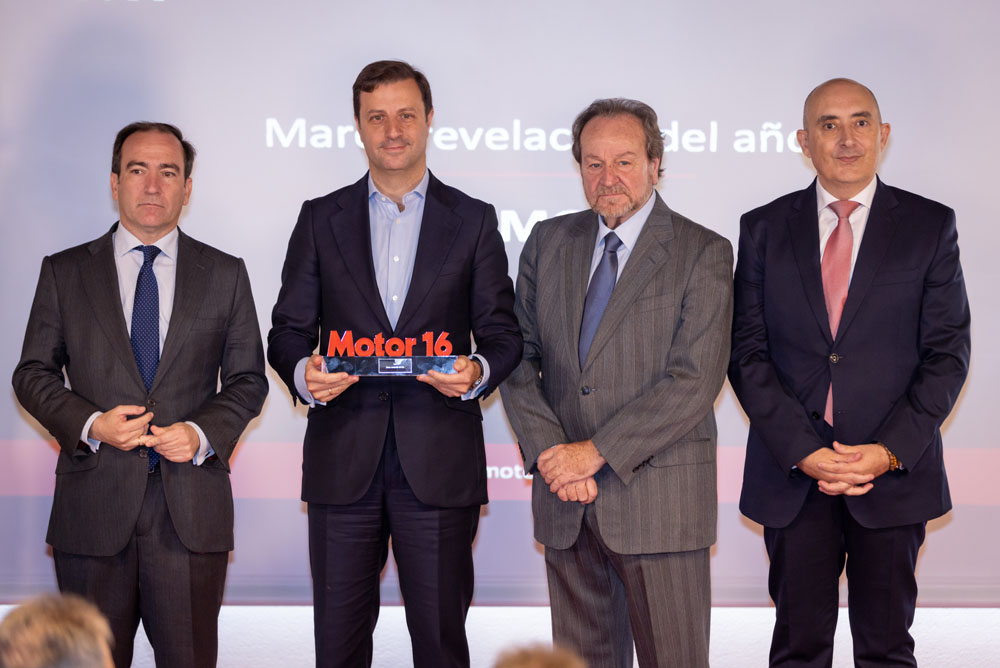 Premios Motor16: reconocimiento al autómovil, el motor del mundo 15 Motor16 Premios Motor16. Pedro García, MG