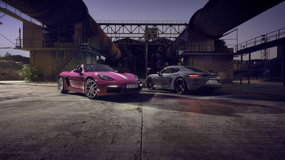 Porsche 718 Boxster Style Edition y 718 Cayman Style Edition.
