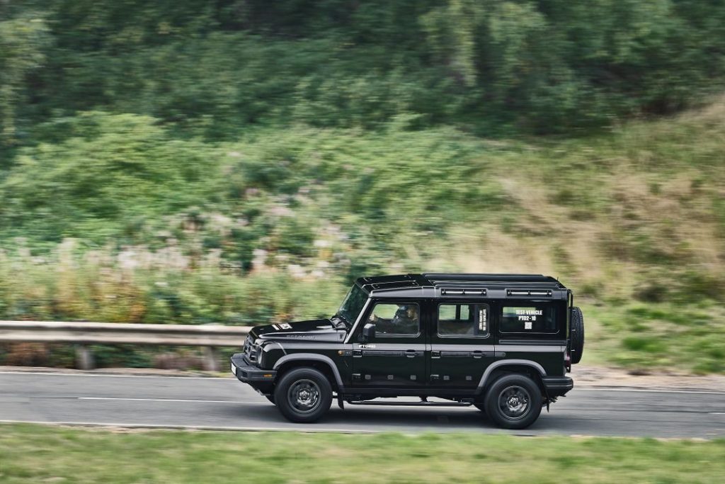 Lewis Hamilton pone a punto el Ineos Grenadier 1 Motor16 Grenadier