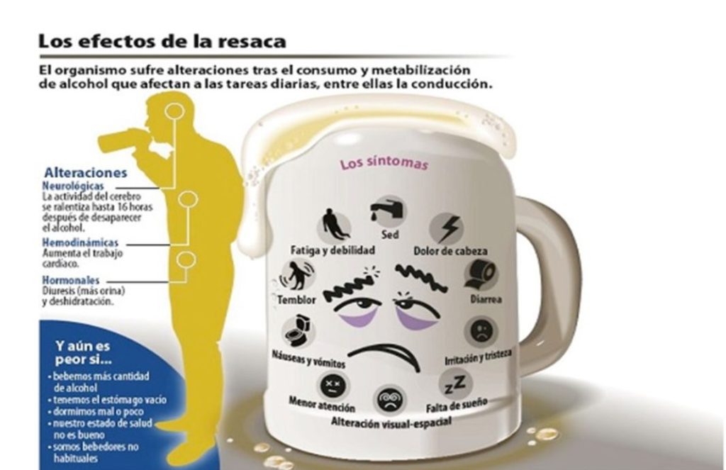 La DGT avisa del peligro de conducir con resaca 1 Motor16 La DGT incluye en un artículo de su revista cuáles son los efectos de la resaca.