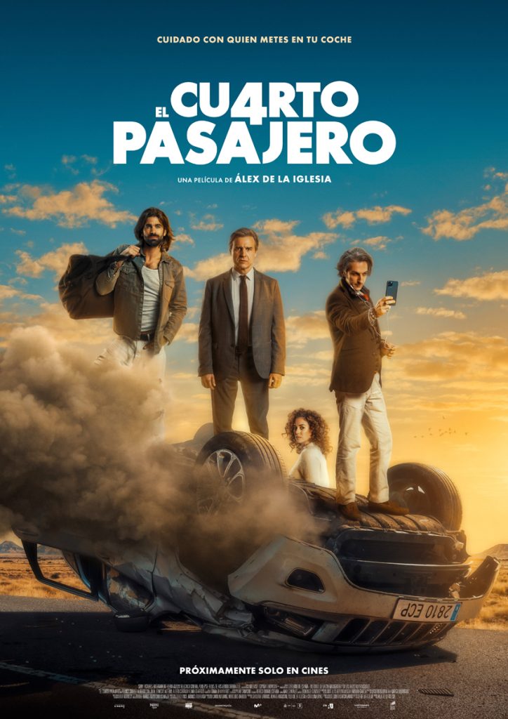 Volvo XC60: el coche que comparten Blanca Suárez, Alberto San Juan, Ernesto Alterio y Rubén Cortada 6 Motor16 el cuarto pasajero Poster E4P FINAL Motor16
