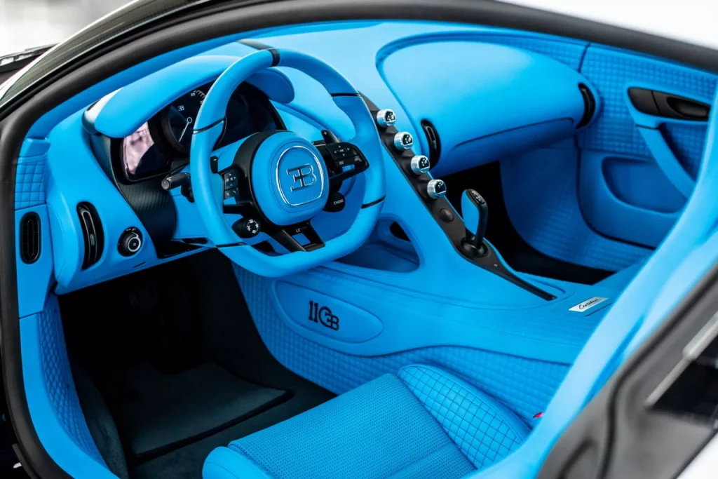 Bugatti Centodieci 10/10. Imagen interior.