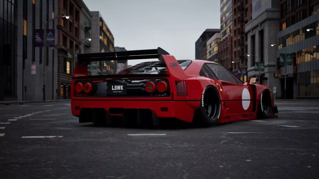 2022 Ferrari F40 Liberty Walk 3 Motor16