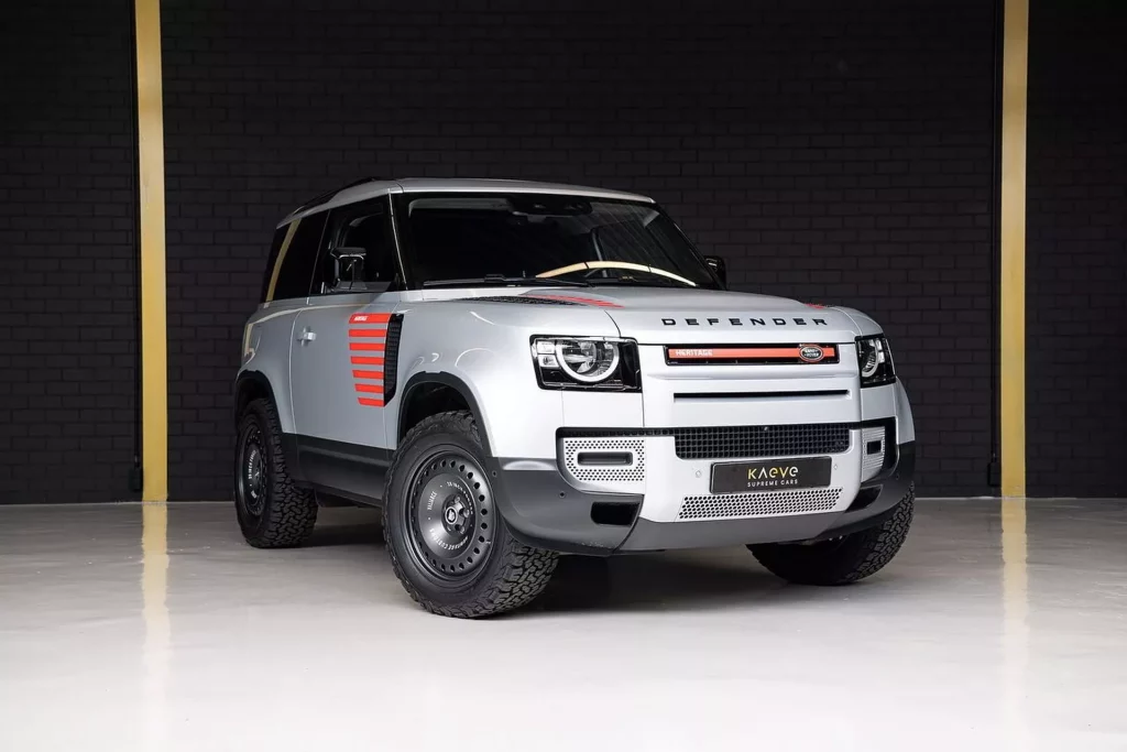 Aire retro para tu Land Rover Defender gracias a Heritage Customs y sus llantas 34 Motor16 2022 Land Rover Defender Heritage Customs llantas 32 Motor16
