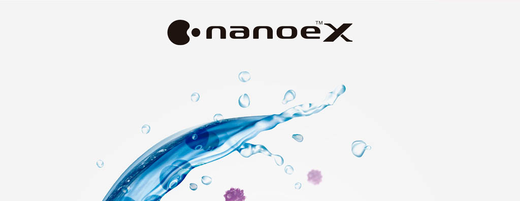 Lexus Nanoe X. Imagen logotipo Panasonic.